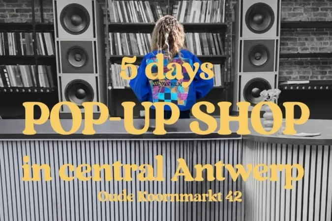 Art by Caro strijkt vijf dagen neer in Antwerpen met kleurrijke pop-up bij Shelter
