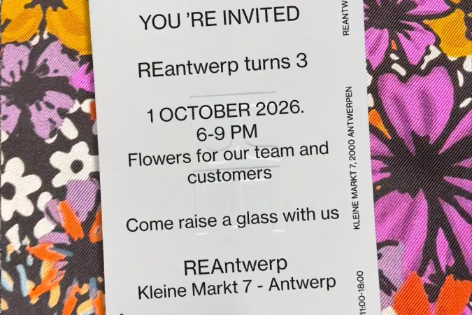 REantwerp viert derde verjaardag met REbloom, bloemenprints en een feestelijke avond