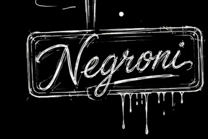 Een geheime Negroni-bar opent binnenkort op een mysterieuze locatie in Antwerpen